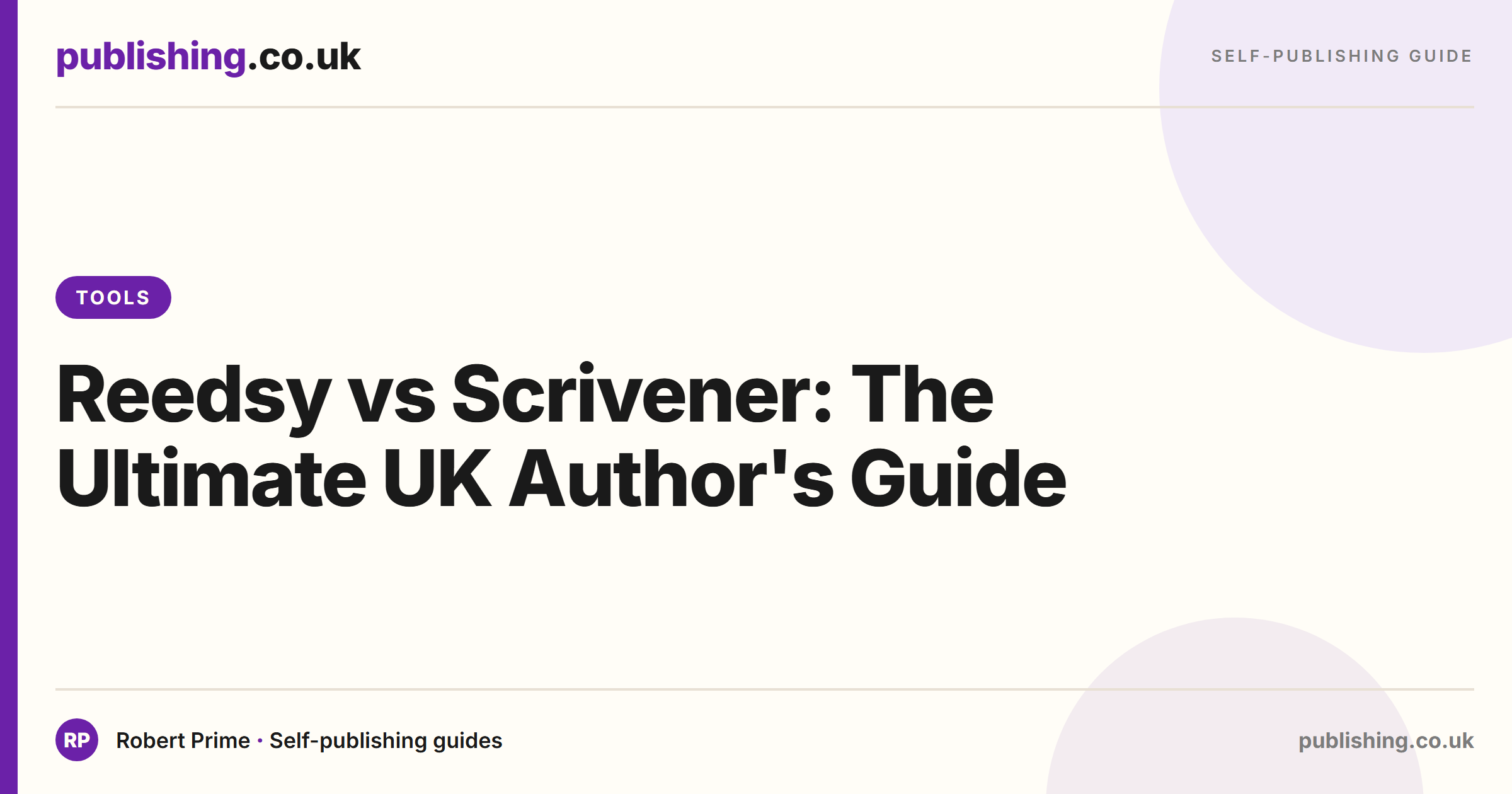 Reedsy vs Scrivener: The Ultimate UK Author's Guide